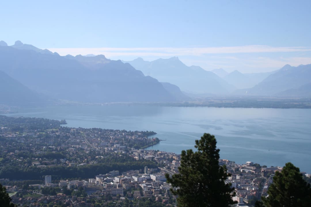 Morgenstimmung - Blick vom Zimmer Le Mirador Resort & Spa