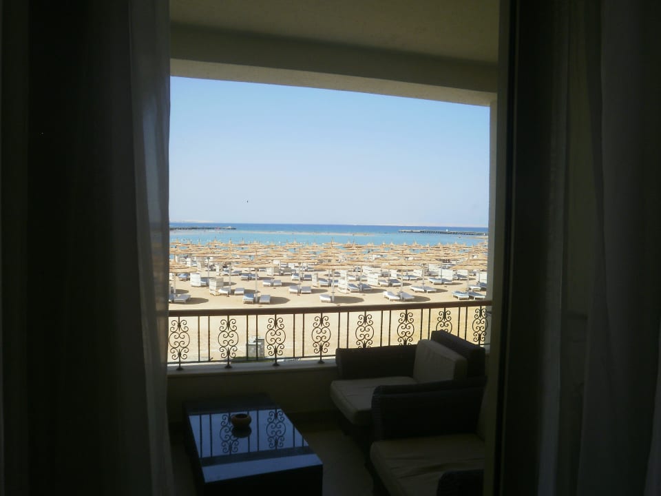 Balkonblick Pickalbatros Dana Beach Resort - Hurghada