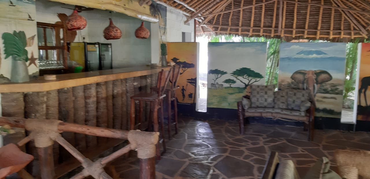 Lobby African Dream Cottages