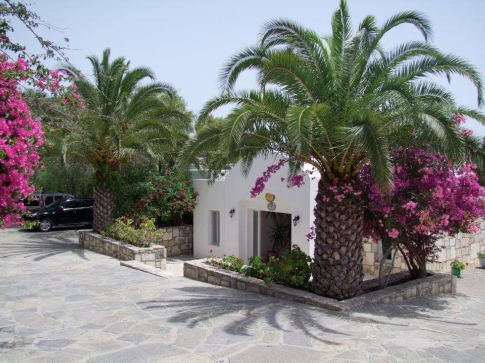 Rezeption vom Parkplatz her Tamarisk Murat Hotel