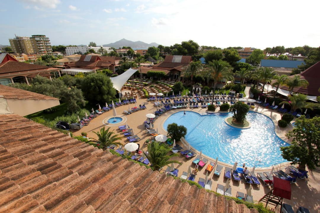 Blick von der Dachterrasse VIVA Blue & Spa