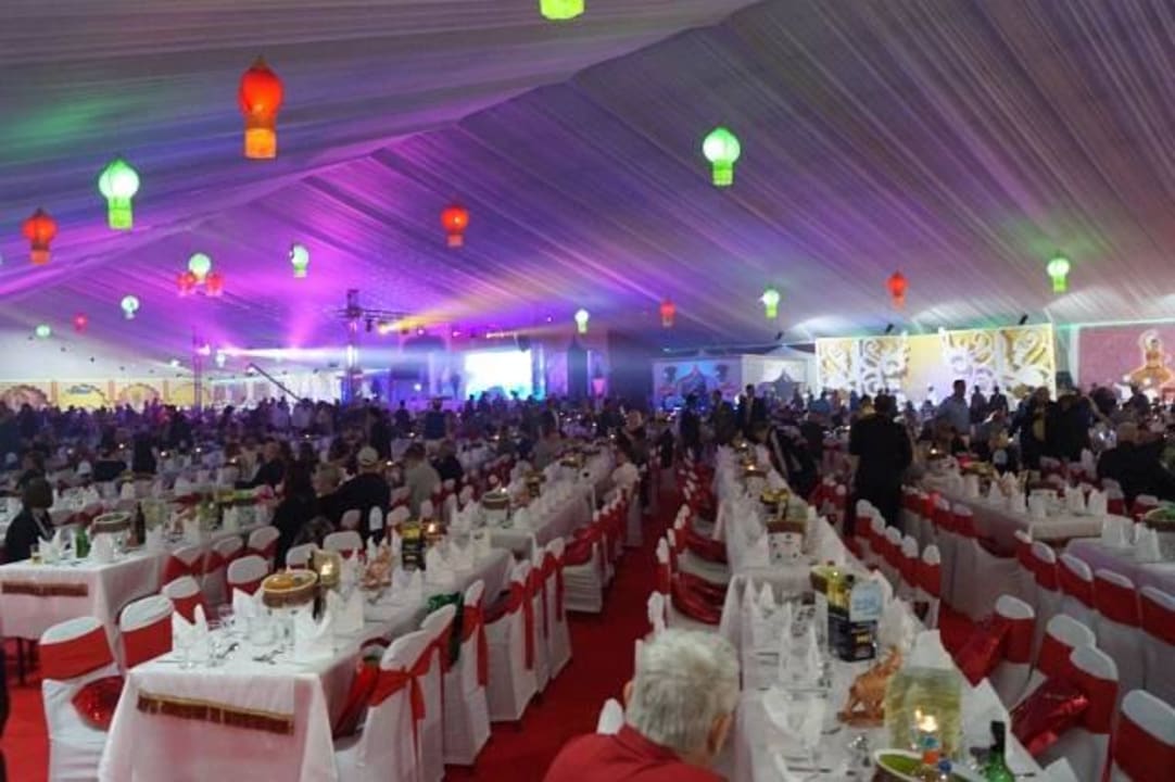 Buffet Aufbau mit Leckereien  Pickalbatros Alf Leila Wa Leila Resort - Neverland Hurghada