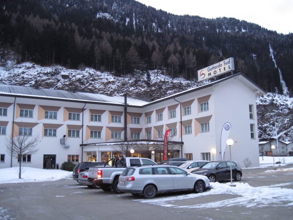 Außenansicht Motel Gottardo Sud