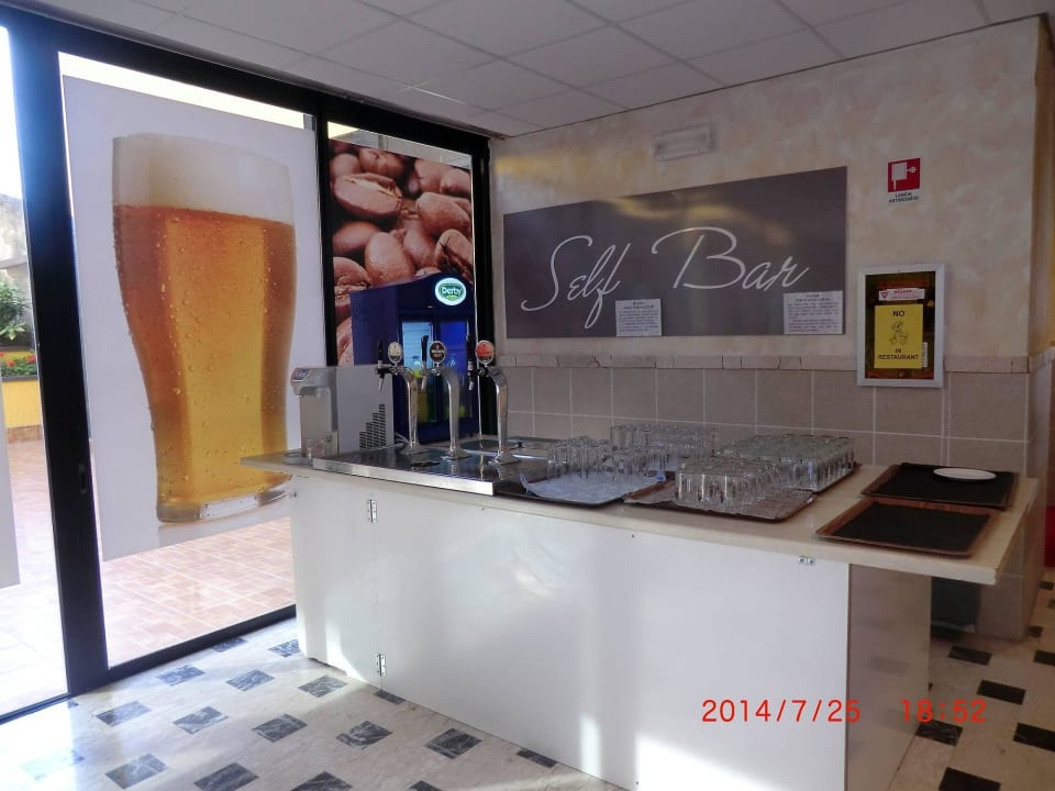 Selbstbedienungs-Getränkebar Hotel Sole