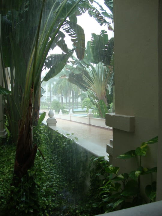 Ein Regentag im Oktober Hotel Riu Palace Riviera Maya