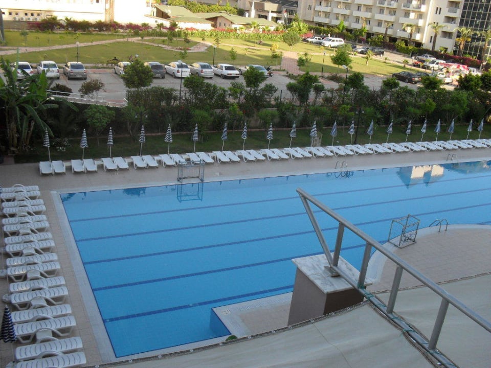 Blick vom Balkon Telatiye Resort