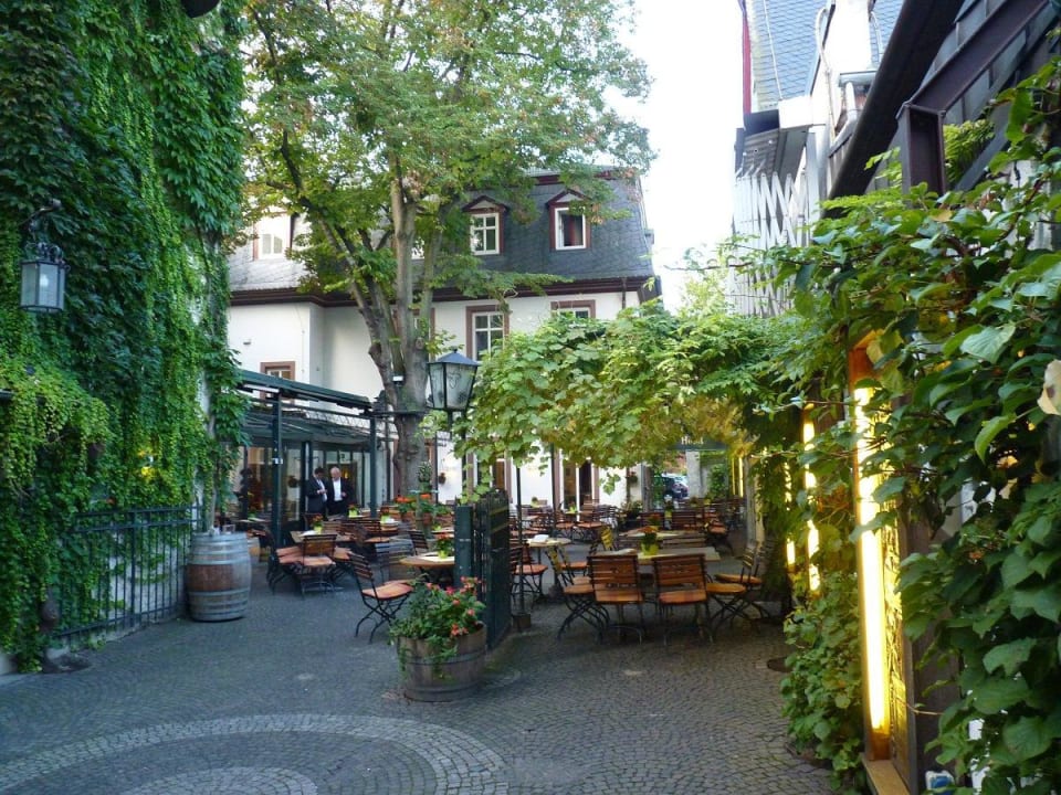 Terrasse Breuers Rüdesheimer Schloss