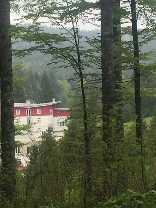Außenansicht Waldhotel am Notschreipass