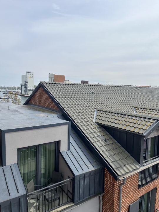 Ausblick Hafenhotel Meereszeiten