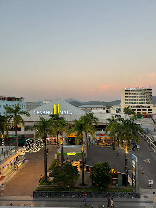 Ausblick Cenang Plaza Beach Hotel