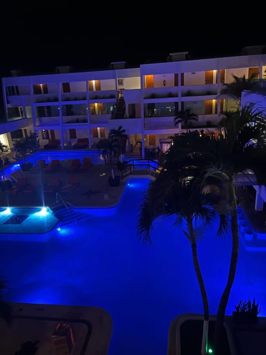 Ausblick Hotel Flamingo Cancun Resort