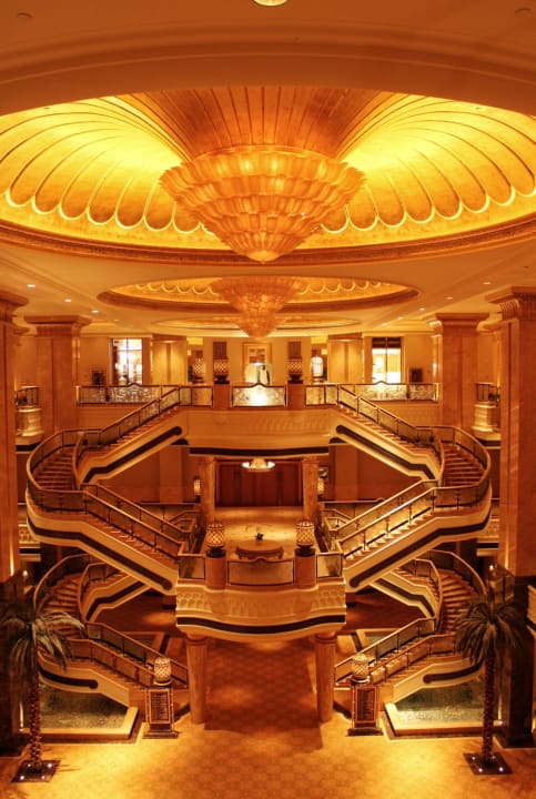 Lobby Emirates Palace Mandarin Oriental