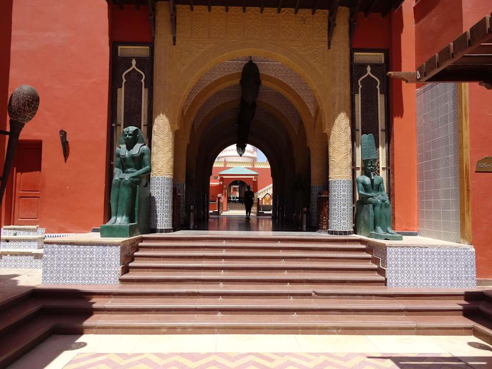 Main Gate Pickalbatros Alf Leila Wa Leila Resort - Neverland Hurghada