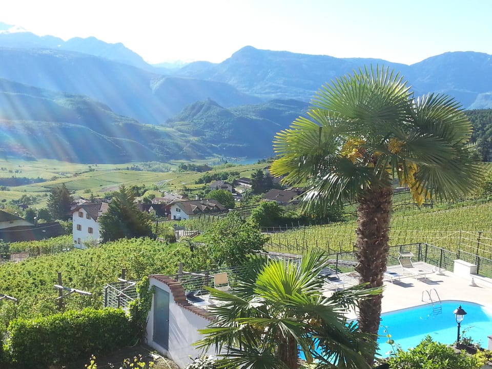 Poolblick Pension Christl