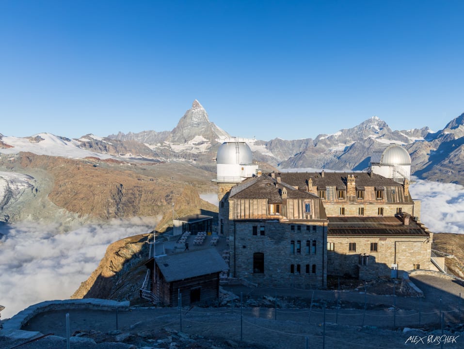 Außenansicht Kulmhotel Gornergrat