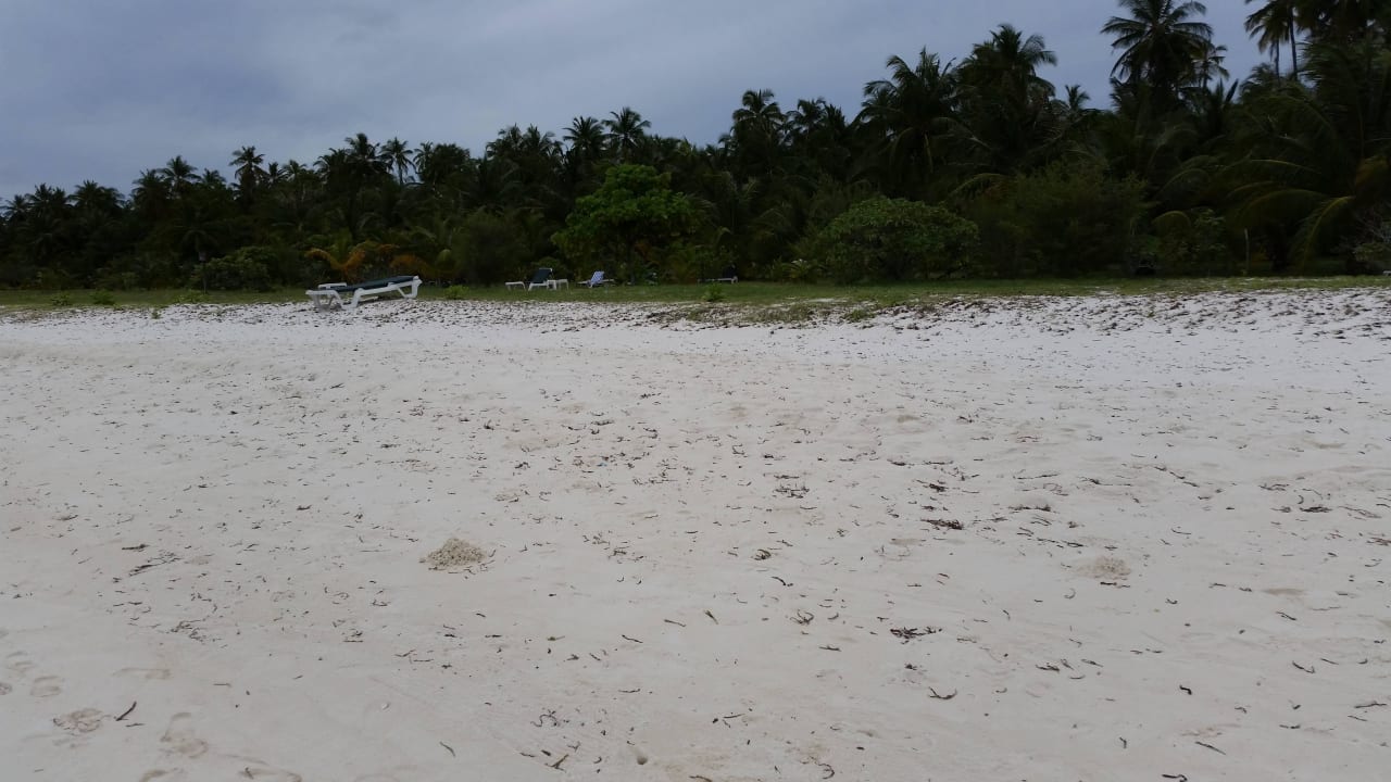 Strand bei 600er Bungis Meeru Maldives Resort Island