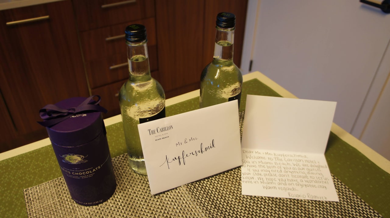 Welcome-Geschenk Carillon Miami Wellness Resort