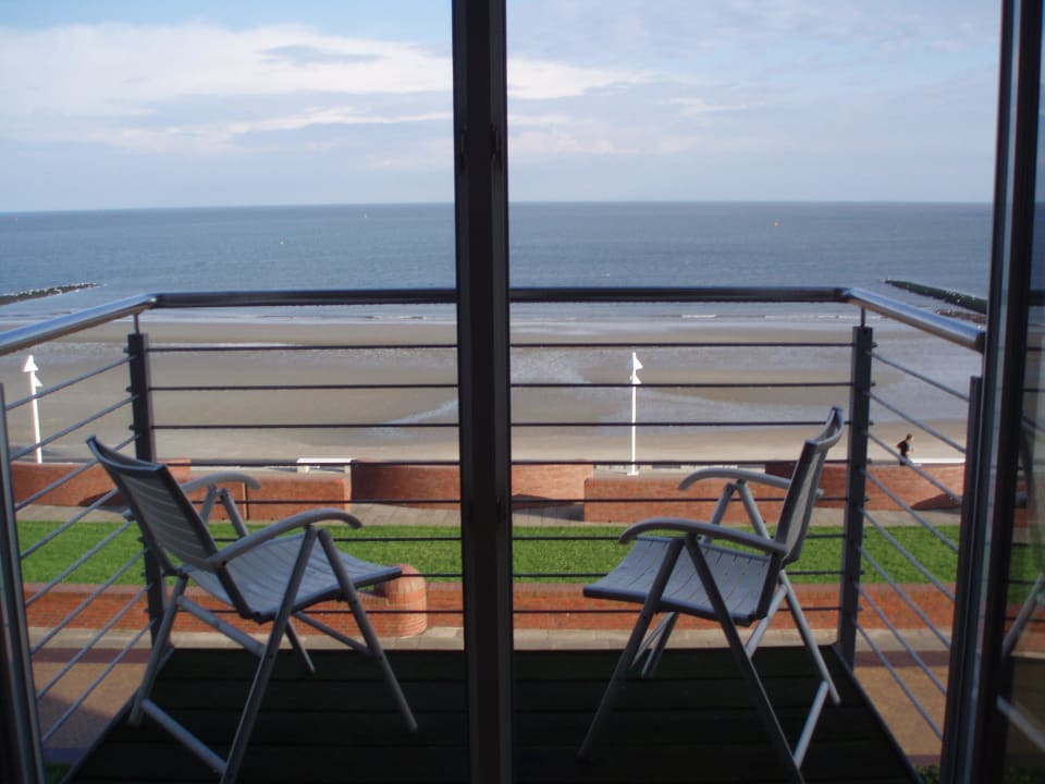 Ausblick Zimmer 215 Strandhotel Georgshöhe