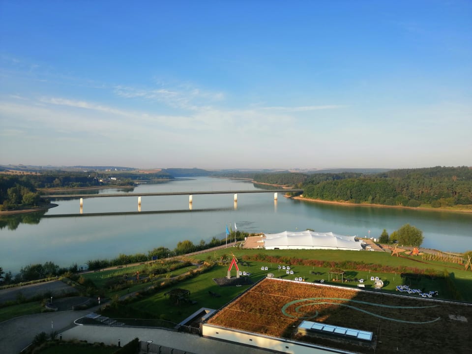 Ausblick Bio-Seehotel Zeulenroda