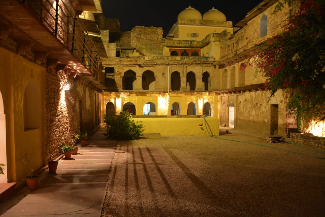 Garten/Hof Hotel Ramathra Fort