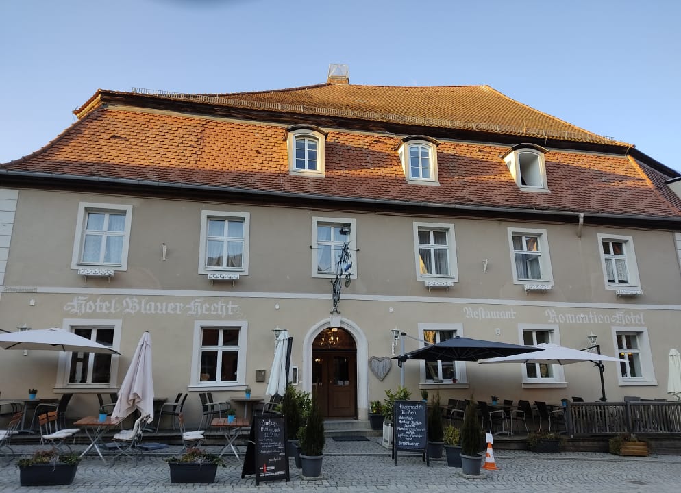 Außenansicht Romantica Hotel Blauer Hecht