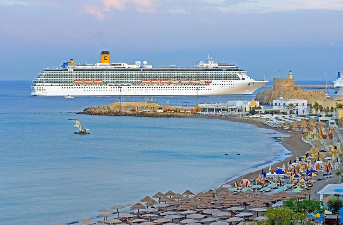 Aussicht Ibiscus Hotel Rhodos