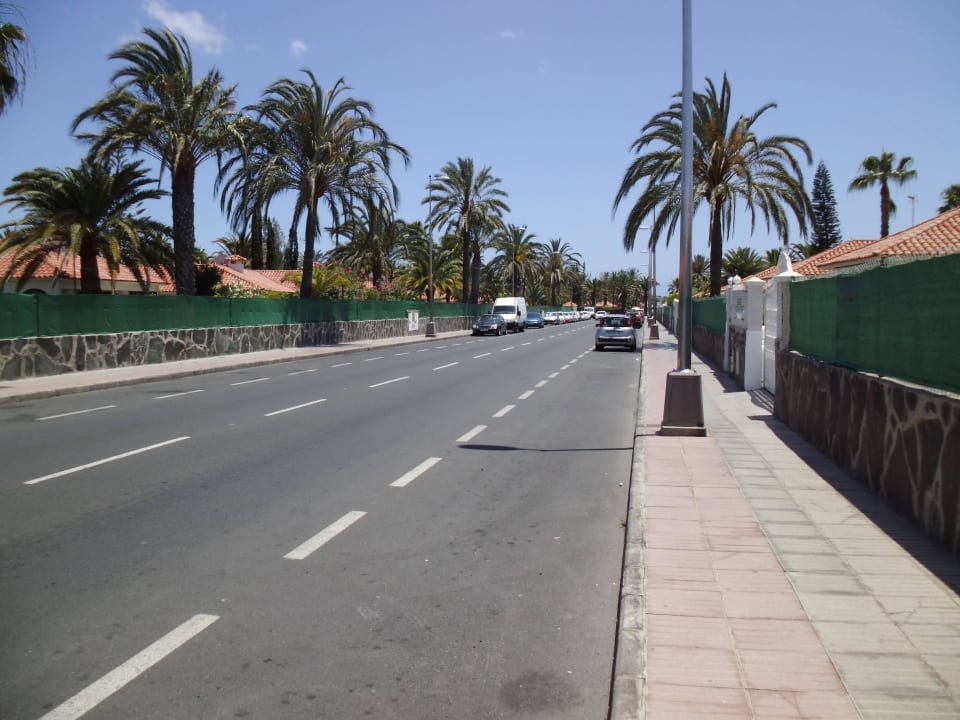 Anlage durch Straße getrennt Sun Club Playa del Ingles