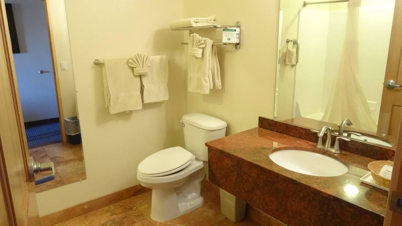 Badezimmer The View Hotel