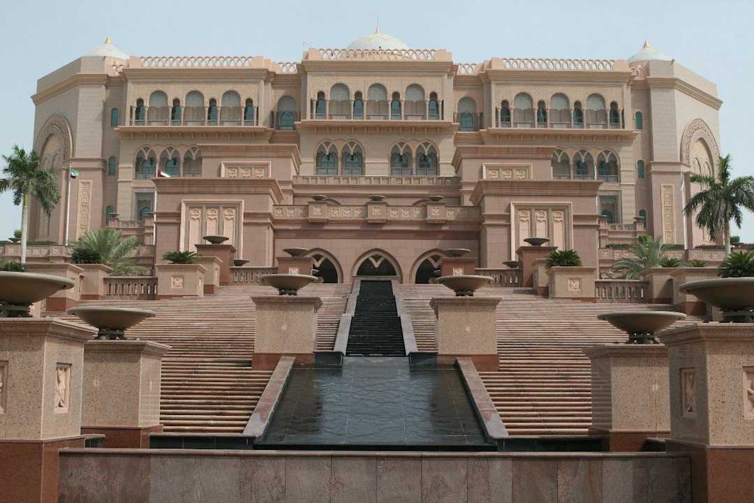 Hotel Frontansicht Emirates Palace Mandarin Oriental