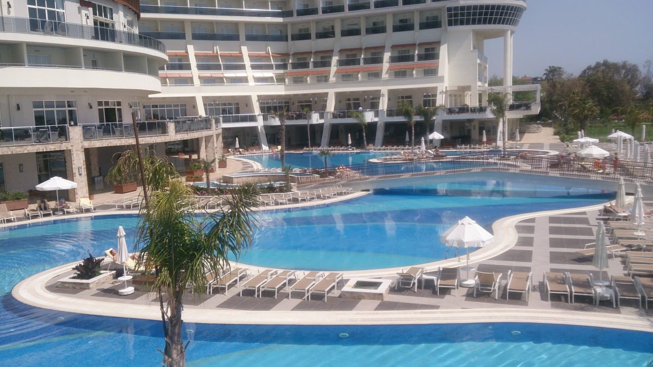 Große Poolanlage Seaden Sea Planet Resort & Spa