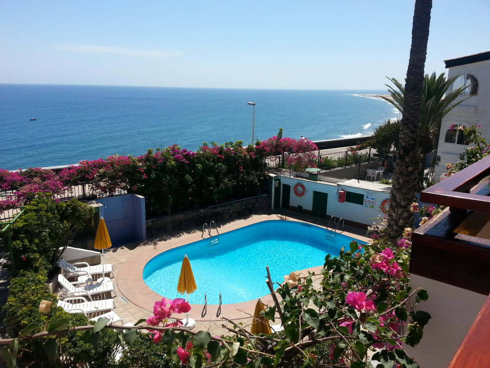 Ausblick vom Balkon Hotel San Nicolas