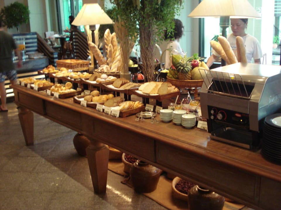 Frühstücksbuffet Hotel The Peninsula Bangkok