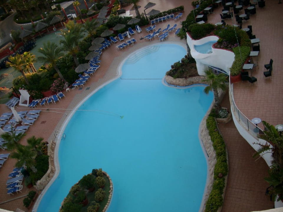 Blick vom Balkon  db San Antonio Hotel + Spa