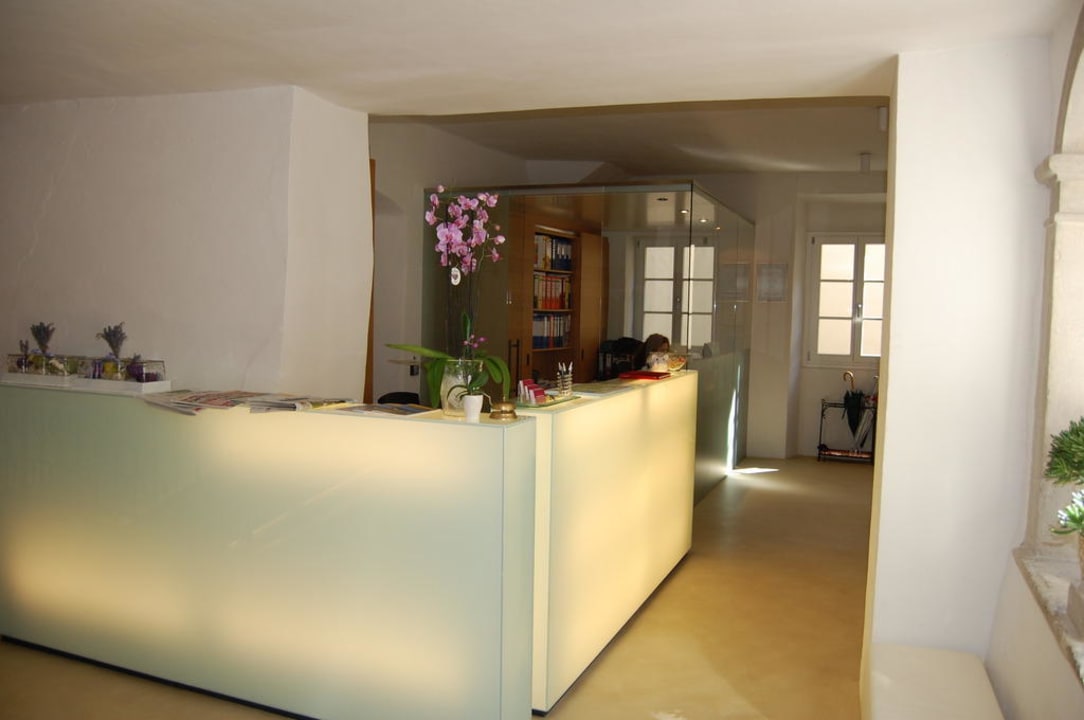 Rezeption Hotel Goldener Stern