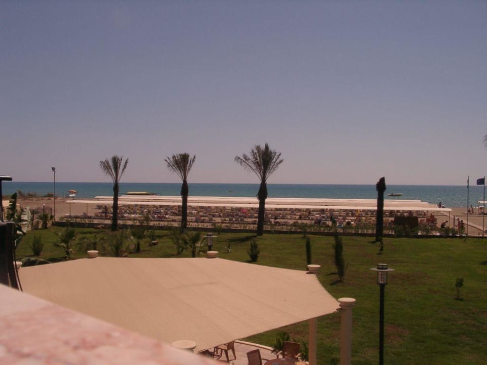 Blick vom Amphietheater Richtung Strand Belek Beach Resort Hotel
