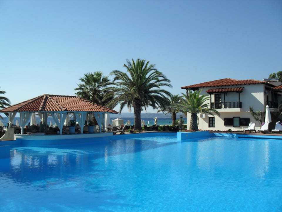 Pool mit Meerblick Assa Maris Beach Hotel
