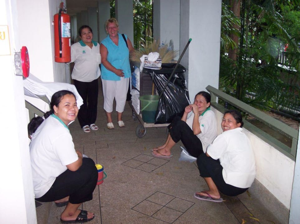 Das Reinigungspersonal macht Pause The Green Park Resort