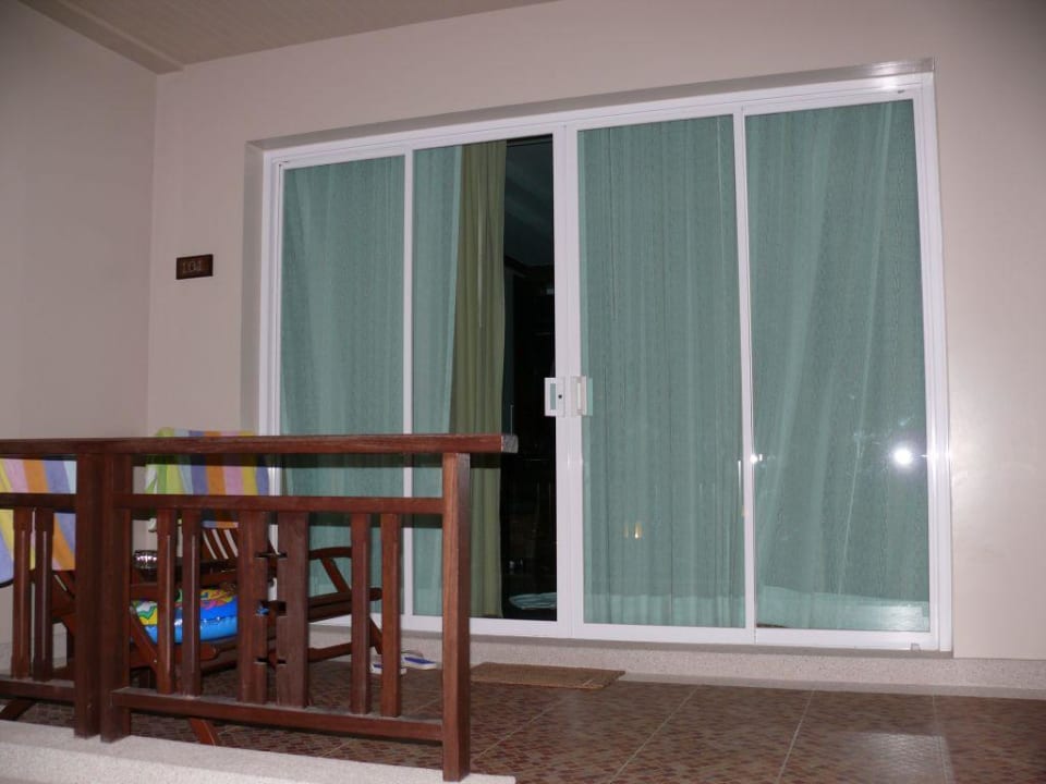 Privater Balkon? Hotel Bann Pantai Resort