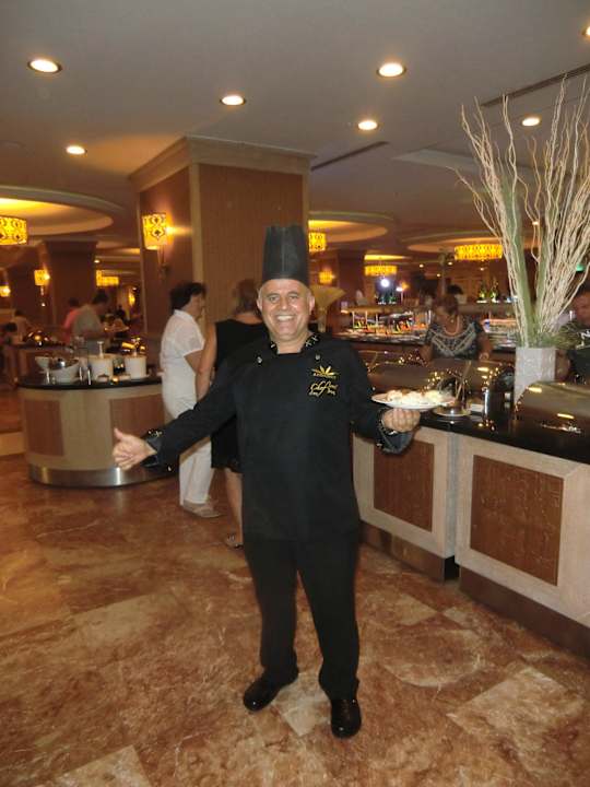 Ein Hoch dem Chefkoch Aydinbey Kings Palace & Spa