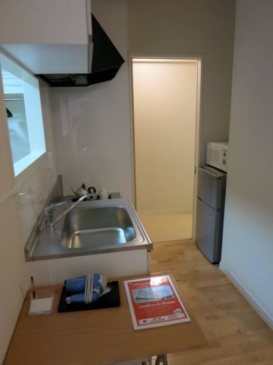 Küchenecke White Terrace Tsuboya Guesthouse