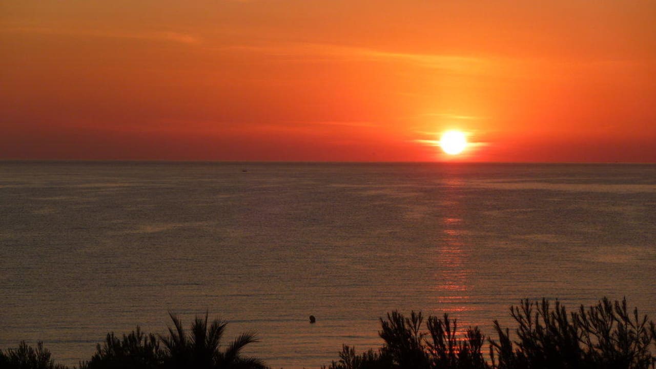 Sonnenuntergang Hipotels Bahia Grande