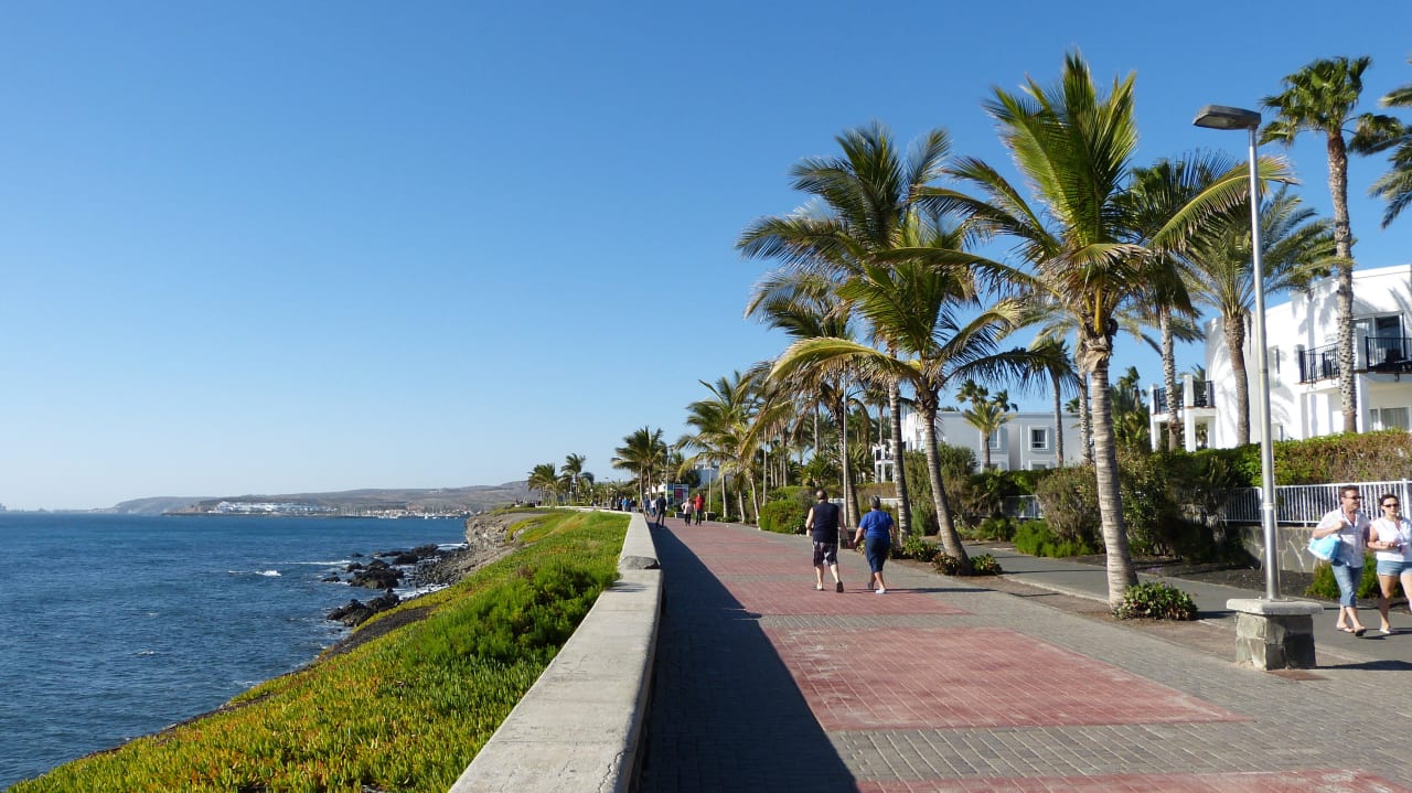 Hotellage an Promenade Hotel Riu Palace Meloneras