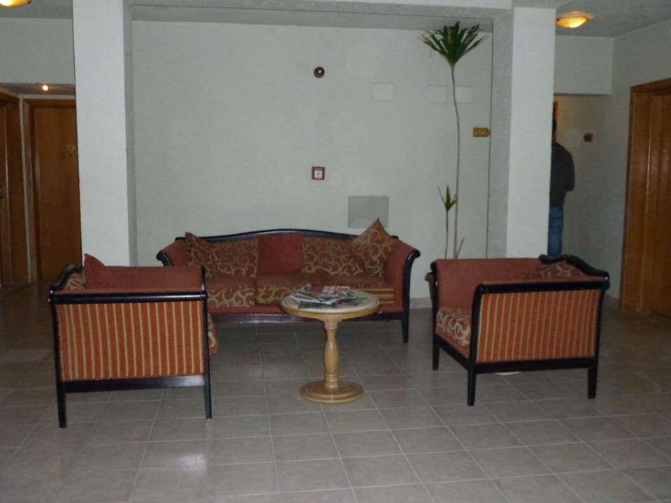 Vor unserem Zimmer Pickalbatros Dana Beach Resort - Hurghada