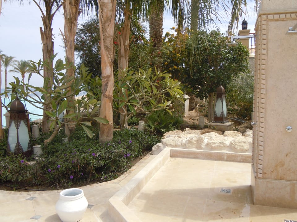 Rechts im Bild die Dusche Makadi Spa - Adults only