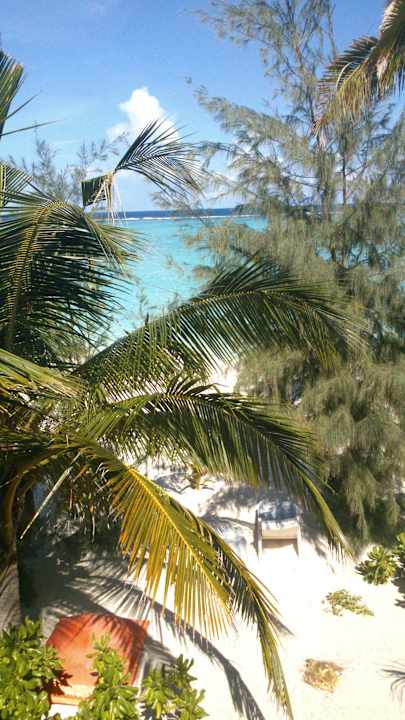 Aus dem Vista-Zimmer - herrlich! Summer Island Maldives