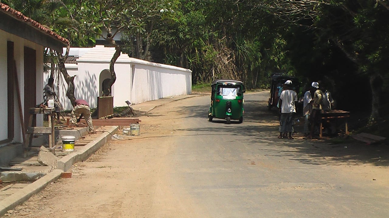 Baustelle Thaala Bentota