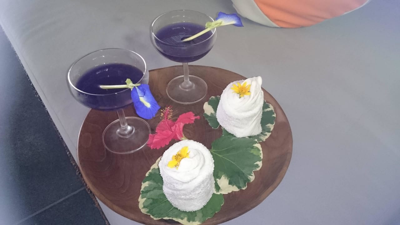 Begrüßungsgetränk beim Einchecken  The Treasure Koh Madsum - Samui