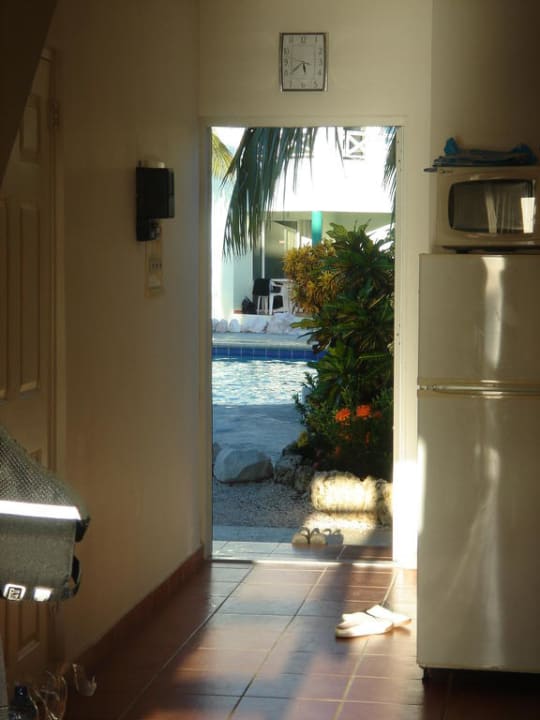 Eingang Bungalow 13 Hotel Lagun Blou