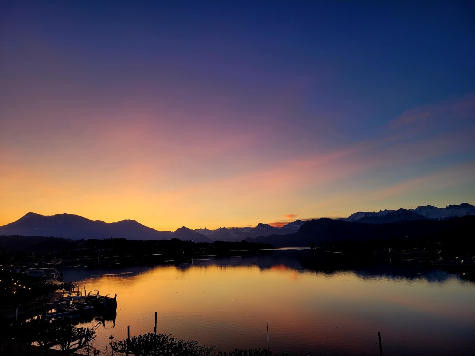 Ausblick Hotel Schweizerhof Luzern