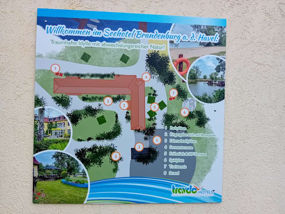 Außenansicht Seehotel Brandenburg a.d. Havel